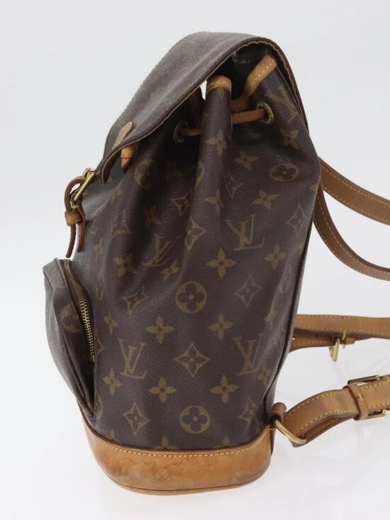 LOUIS VUITTON Monogram Montsouris MM Backpack M51136 LV Auth 179701 main image 7